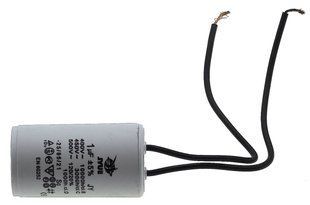 Конденсатор JYUL CBB-60 1 мкф &mdash; 450 VAC дроту (30*53 mm) 64498-075 фото