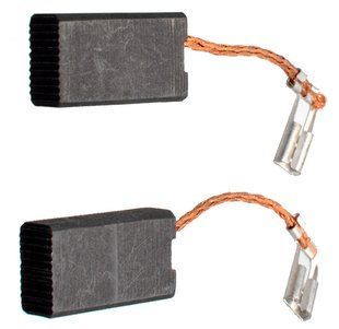 Щетки Bosch A-69 6,3х12,3х23 угловая клемма выход сверху 1617014144 399380-329 фото