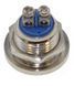Кнопка антивандальная d18mm різьблення 12mm h17mm 2 контакти під гвинт 00798-502 фото 4