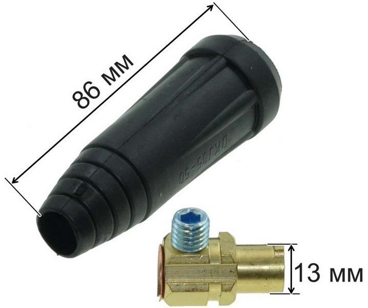 Кабельне швидкознімне з'єднання (тато 35-50 мм/ d13mm) 645910-414 фото