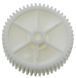 Шестерня мясорубки Moulinex HV6 / HV8 D65мм/24мм z1 52 прямо z2 12 прямо h 42мм h2 17мм Dвн 8мм 81340-022 фото 2