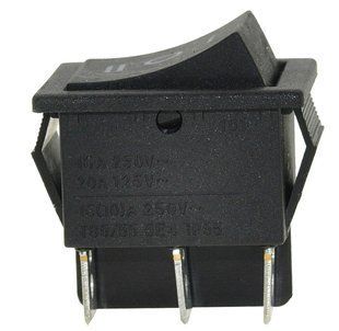 Тумблер 3 положення 6 контактів 25*31 mm 16A 31164-256 фото