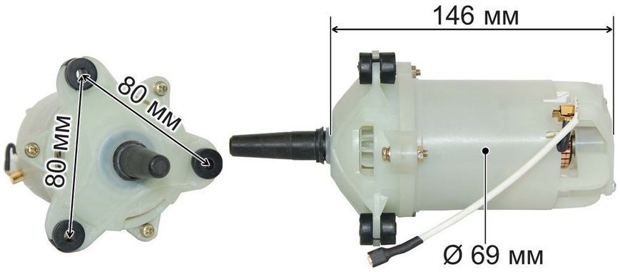 Двигун сепаратора сич ракета 04518-002 фото