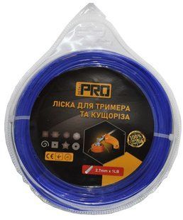Волосінь косильна семигранник d2.7 мм 1 LB (64 м) 50663-054 фото
