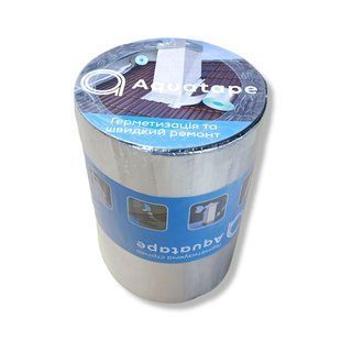 Бітумна Стрічка СТК 150 мм х 3 м ALU+ 62764 фото
