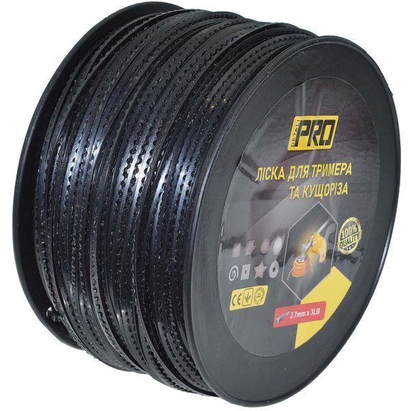 Леска косильная режущий зуб d2.7 мм 3 LB (220 м) 050370-595 фото