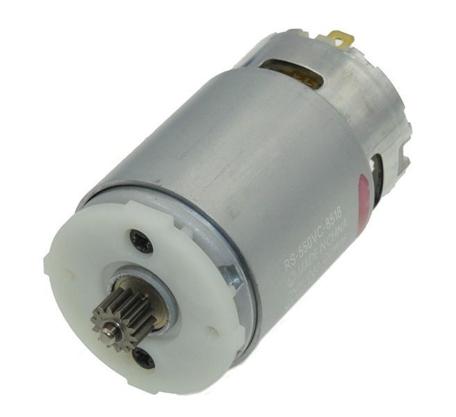 Двигун 10,8V шуруповерта DeWalt DCD710 оригінал N075847 (d38 Lвала 75 шестерня 14 зубів d 9) 68426-366 фото