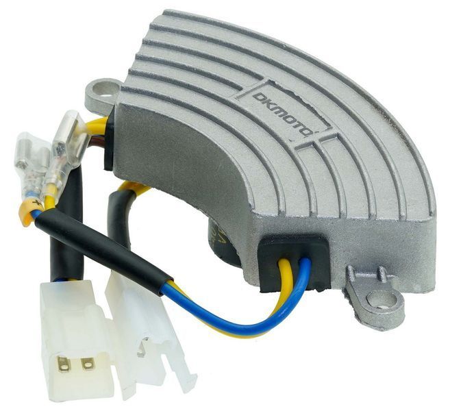 AVR регулятор напряжения генератора 168F (380V) (220мкф 250V) алюминий Lмц100mm 11427-401 фото