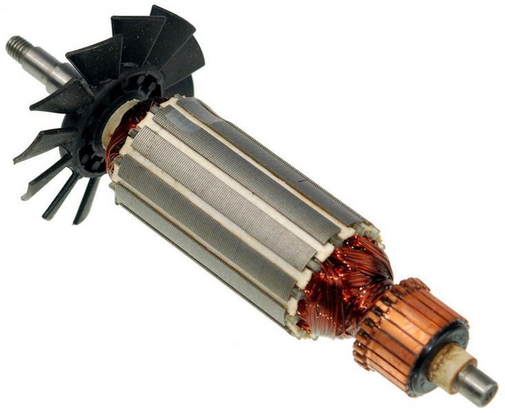 Якір болгарки Maktec 950 (155 * 32 різьблення 7мм) аналог 517408-5 26784-399 фото