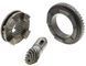 Ведомая+ведущая+муфта перфоратора BAUTEC (d34*57 h16/ d муфты 47 h10/ палец 62 *dп 15) 60764-213 фото 2