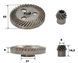 Пара болгарки УШМ Black&Decker KG85 d1 10,5*52 / d2 /8*17 h18,5 134607-4293 фото 2