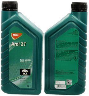 Масло для 2-х тактних двигатей Arol 2T MOL 1л 41006-164 фото