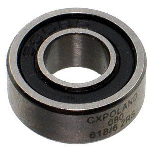 Подшипник CX 618/6RS / 686 (6*13*5) резина 993136-922 фото