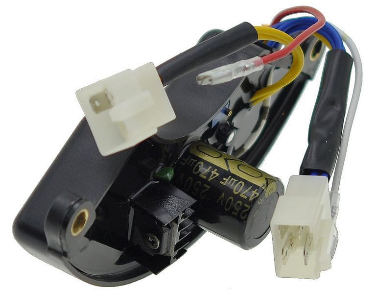 AVR регулятор напруги генератора 188-380V(470 мкф 250V) пластик 11426-402 фото