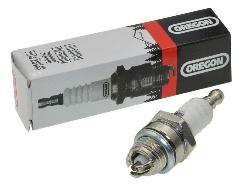 Свеча зажигания OREGON 3 контакта L6TJC L55mm резьба M14*1.25 9.5mm 50191-060 фото