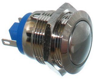 Кнопка антивандальная d22mm різьблення 19mm h29mm 2 контакти 84608-545 фото