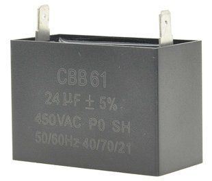 Конденсатор 24мкф CBB - 61 генератора ET - 950 67008-607 фото