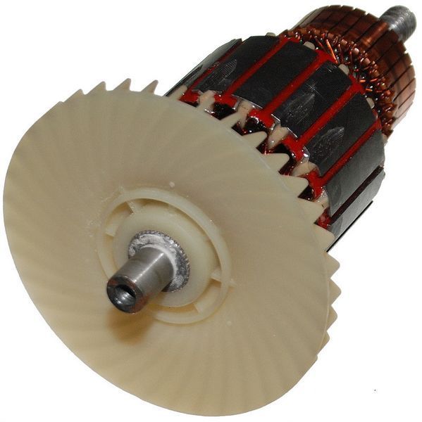 Якорь шлифмашина ленточная Sturm BS8512 / Энергомаш ЛШМ 85120 / Фиолент МШЛ 1-100 (149*54 вн. резьб) 00049-1002 фото