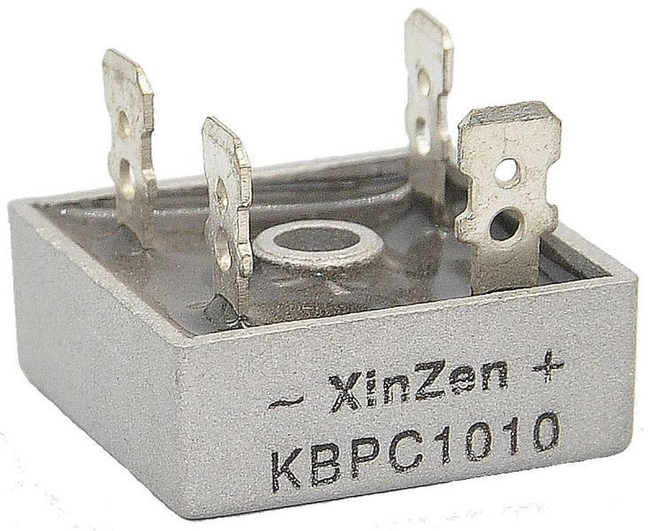 Датчик стабилизации (диодный мост) KBPC1010 генератора ET-950/168F (металл) 48128-052 фото