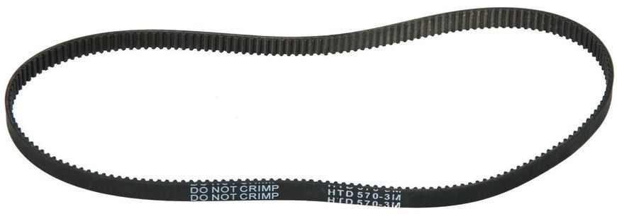 Ремень для хлебопечек 570 (70S 3M 570 ) Moulinex - MS-0698375 190 зубьев каучук 06978-083 фото