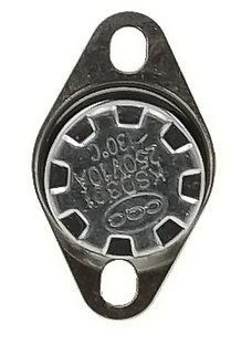 Термореле KSD 301 (130*C 10A, 250V) с кнопкой для утюгов и обогревателей 244293-082 фото