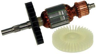Якорь шлифмашина Makita BO3700 (142*32 8мм вн. резьба) 517339-9 26743-360 фото