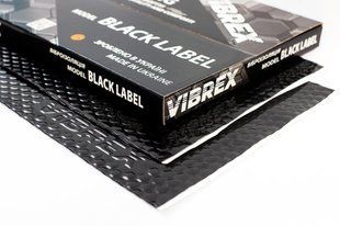 Віброізоляція для авто Vibrex Black Label 2.0х700х500 310128 фото