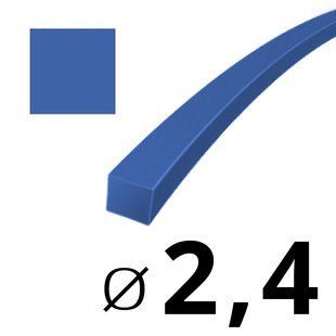 Ліска косильна квадрат d2.4 мм (на метраж, min 10 m) 326650-454 фото