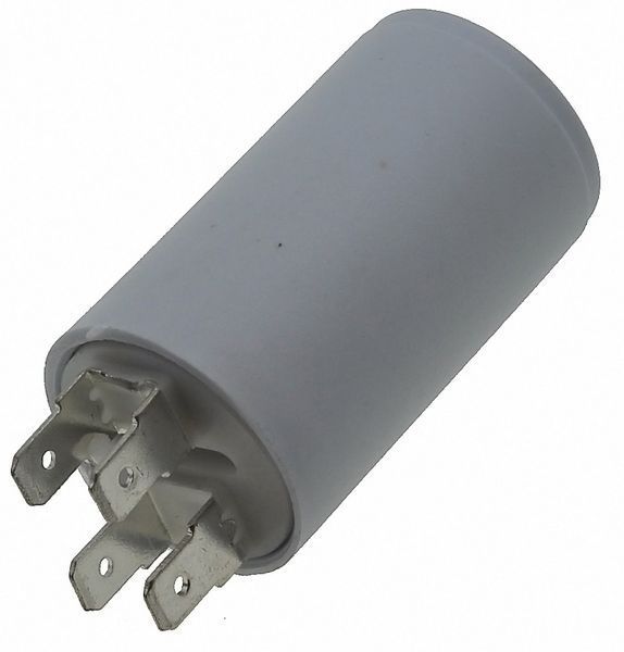 Конденсатор JYUL CBB-60H 3.75 мкф &mdash; 450 VAC клеми (30*51 mm) 47613-252 фото