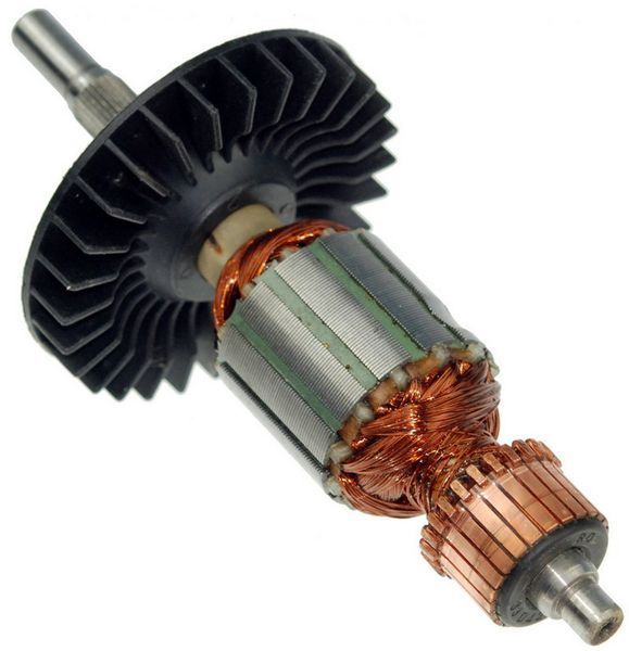 Якорь шлифмашина Makita BO3700 (142*32 8мм вн. резьба) 517339-9 26743-360 фото