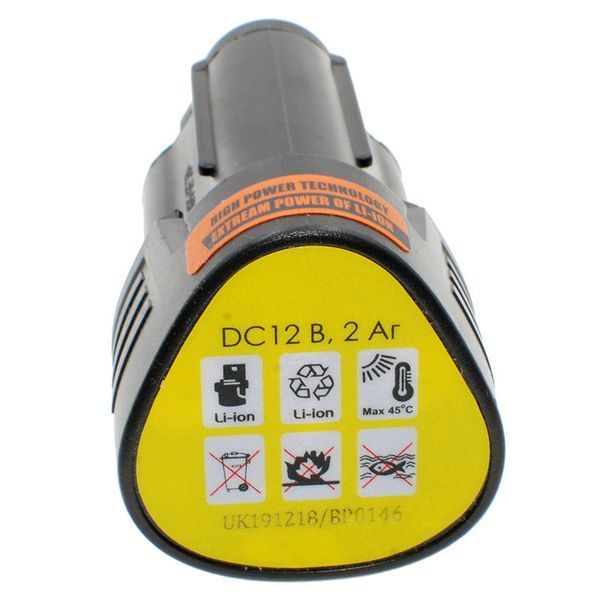 Аккумулятор шуруповерта Li-Ion 12В, 2.0 Ач Sturm CD3212DFR-998 45081-423 фото
