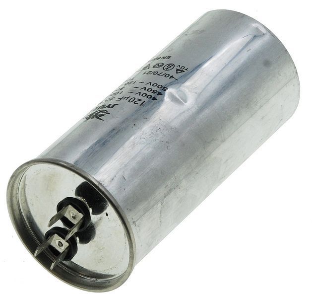 Конденсатор CBB-65 120мкф 450 VAC алюминий JYUL (60*130 mm) 85443-45200 фото