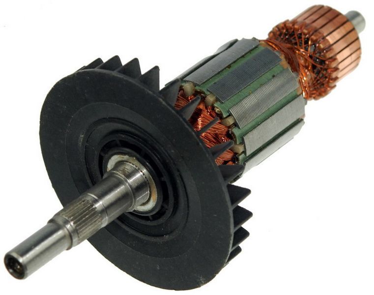 Якорь шлифмашина Makita BO3700 (142*32 8мм вн. резьба) 517339-9 26743-360 фото