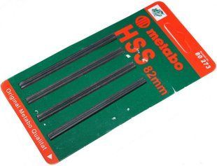 Ніж рубанка Metabo HSS вузький 82mm(4 шт) 13096-025 фото