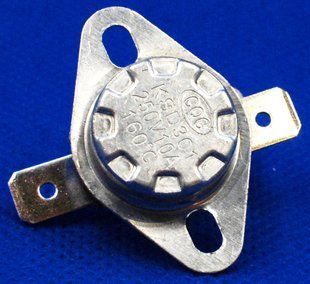 Термореле KSD 301 (160*C 10A, 250V) с кнопкой для утюгов и обогревателей 244289-042 фото