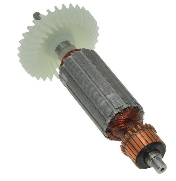 Якір болгарки Makita GA5030 GA4530 Зеніт ЗУШ 125/900 профі (160 * 29,5 різьблення 6мм) аналог 517649-4 26921-536 фото