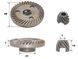 Шестерні (пара) болгарки Makita 9523 аналог 226799-1 + 226798-3 (d1 12 * 46 / d2 7 * 17 / h2 14) 60836-4045 фото 2