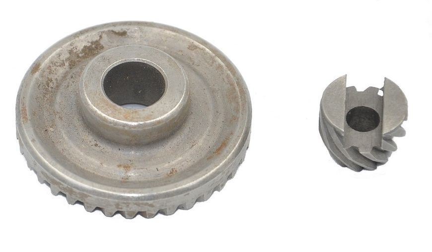 Шестерні (пара) болгарки Makita 9523 аналог 226799-1 + 226798-3 (d1 12 * 46 / d2 7 * 17 / h2 14) 60836-4045 фото