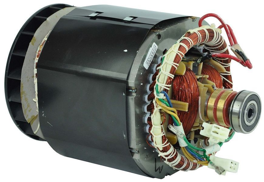 Электродвигатель в сборе (якорь+статор) генератора 188F (5.0 kWt 380V) 249193-1286 фото