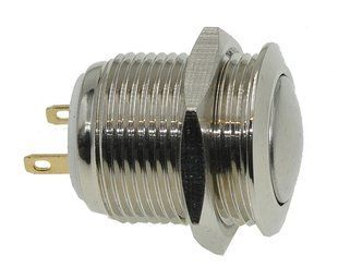 Кнопка антивандальная d18mm резьба 16mm h21mm 2 контакта 81679-529 фото