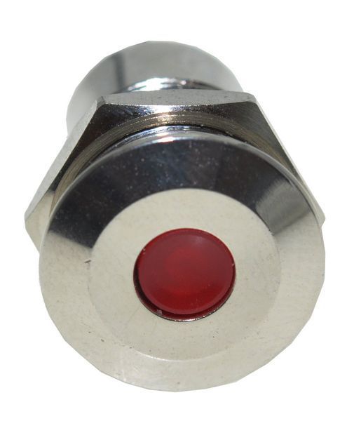 Індикатор антивандальный d15mm різьблення 12mm h20mm 2 контакти 61805-498 фото