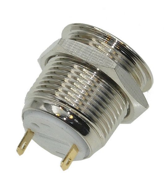 Кнопка антивандальная d18mm резьба 16mm h21mm 2 контакта 81679-529 фото