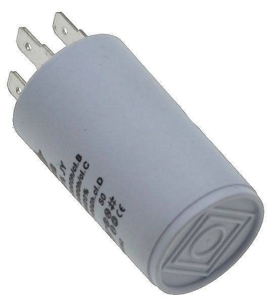 Конденсатор JYUL CBB-60H 1 мкф &mdash; 450 VAC клеми (30*51 mm) 64533-110 фото