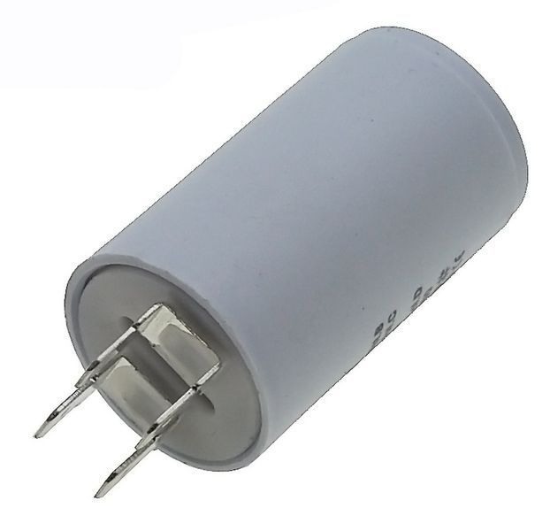 Конденсатор JYUL CBB-60H 1 мкф &mdash; 450 VAC клеми (30*51 mm) 64533-110 фото