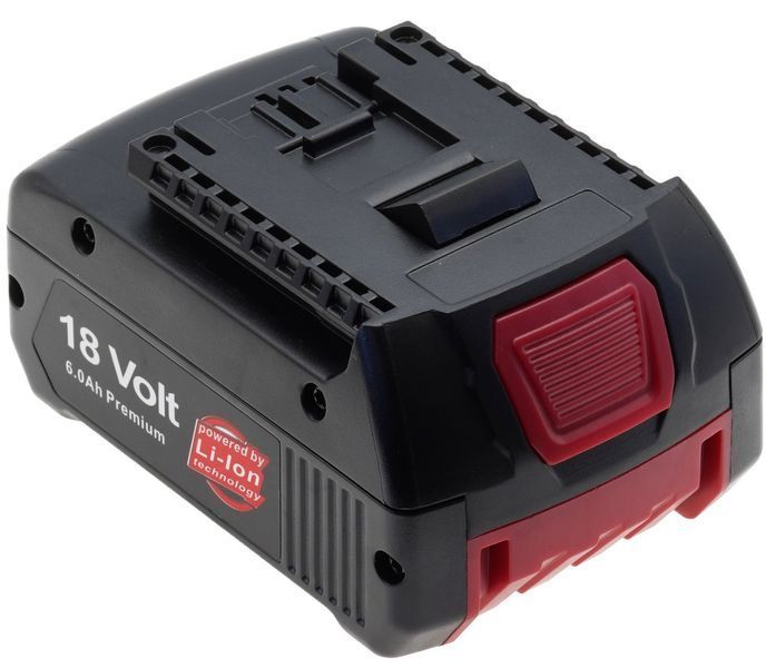 Аккумулятор шуруповерта Bosch Li-Ion 18V 6.0 Ah аналог 1600A004ZN 21804-824 фото