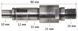 Вал болгарки Stern 230M d10*15 L86 69596-025 фото 2
