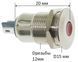 Індикатор антивандальный d15mm різьблення 12mm h20mm 2 контакти 61805-498 фото 2