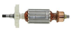 Якорь болгарка DWT WS08-115/WS08-125/WS08-115V/WS08-125V/WS08-115T/WS08-125T (161*35 посадка 8мм) 56336-1143 фото