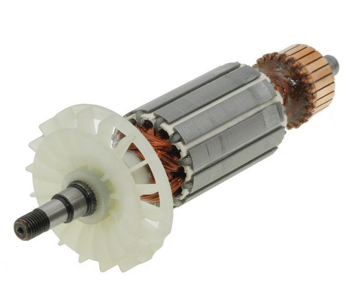Якорь болгарка DWT WS08-115/WS08-125/WS08-115V/WS08-125V/WS08-115T/WS08-125T (161*35 посадка 8мм) 56336-1143 фото