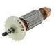 Якорь болгарка DWT WS08-115/WS08-125/WS08-115V/WS08-125V/WS08-115T/WS08-125T (161*35 посадка 8мм) 56336-1143 фото 3
